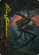 Shelob, Child of Ungoliant Art Card (Gold-Stamped Signature) [The Lord of the Rings: Tales of Middle-earth Art Series] - Destination Retro