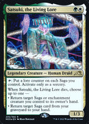 Satsuki, the Living Lore [Kamigawa: Neon Dynasty Prerelease Promos] - Destination Retro