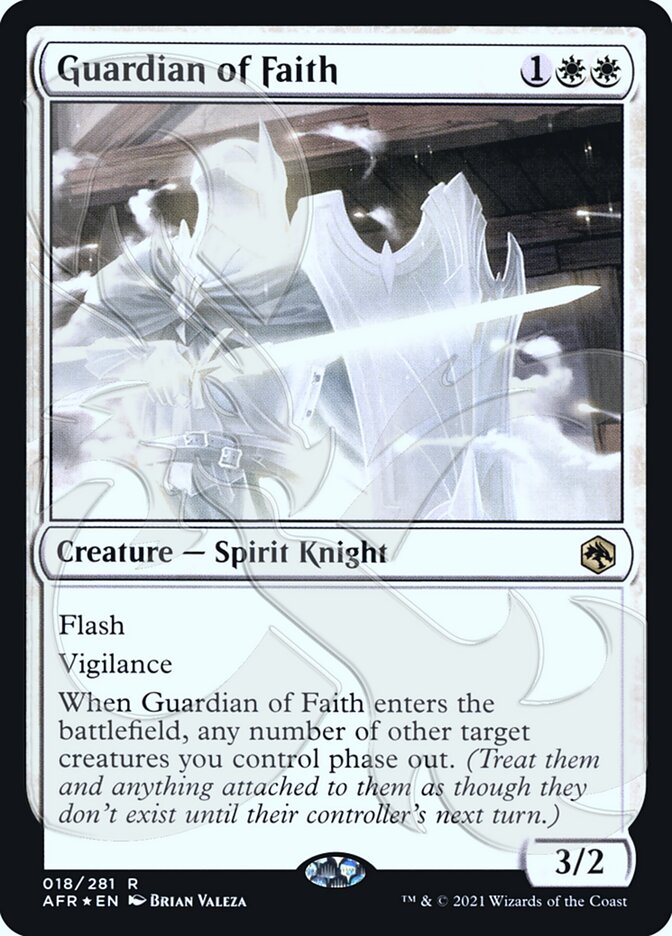 Guardian of Faith (Ampersand Promo) [Dungeons & Dragons: Adventures in the Forgotten Realms Promos] - Destination Retro