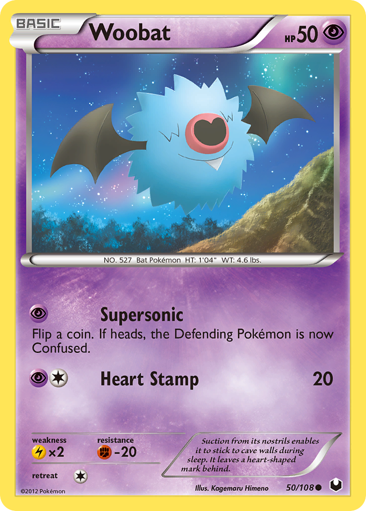 Woobat (50/108) [Black & White: Dark Explorers] - Destination Retro