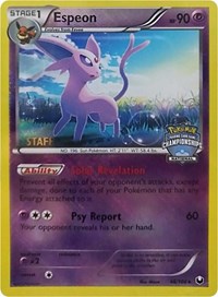Espeon (48/108) (National Championship Promo Staff) [Black & White: Dark Explorers] - Destination Retro