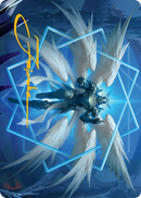Vertex Paladin Art Card (Gold-Stamped Signature) [March of the Machine Art Series] - Destination Retro