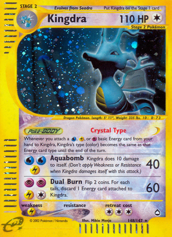 Kingdra (148/147) [Aquapolis] - Destination Retro