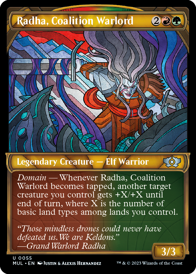 Radha, Coalition Warlord [Multiverse Legends] - Destination Retro