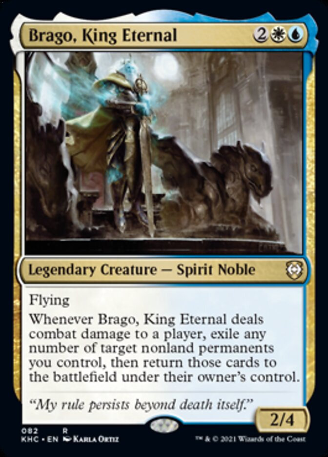 Brago, King Eternal [Kaldheim Commander] - Destination Retro