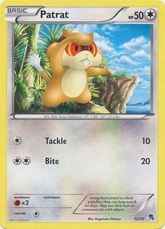 Patrat (12/30) [Black & White: Trainer Kit] - Destination Retro