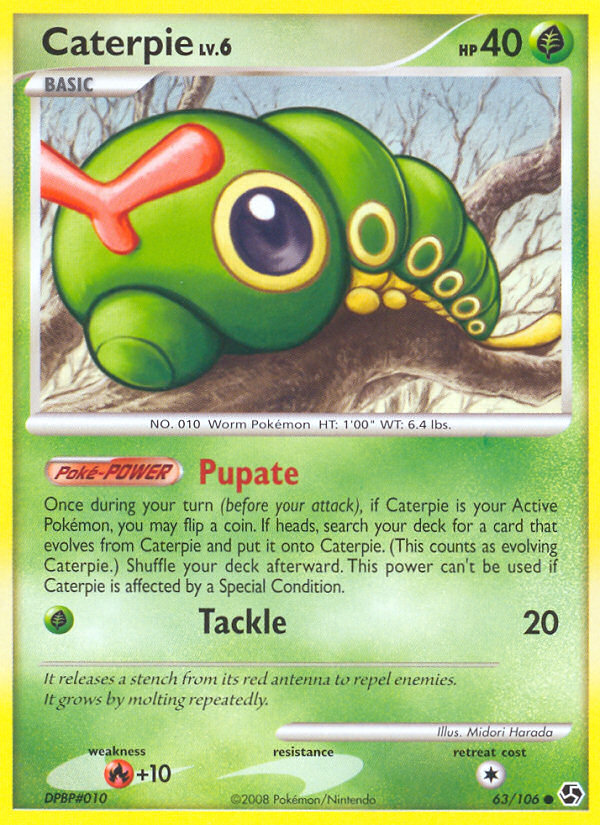 Caterpie (63/106) [Diamond & Pearl: Great Encounters] - Destination Retro