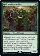 Quirion Beastcaller [Dominaria United Prerelease Promos] - Destination Retro