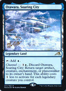 Otawara, Soaring City [Kamigawa: Neon Dynasty Prerelease Promos] - Destination Retro