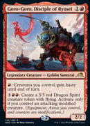 Goro-Goro, Disciple of Ryusei (Promo Pack) [Kamigawa: Neon Dynasty Promos] - Destination Retro