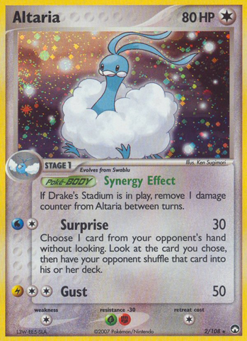 Altaria (2/108) [EX: Power Keepers] - Destination Retro