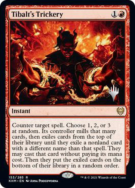 Tibalt's Trickery [Kaldheim Promo Pack] - Destination Retro