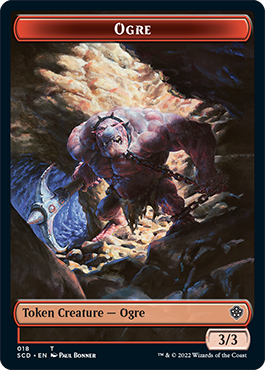 Ogre // Zombie Double-Sided Token [Starter Commander Decks] - Destination Retro
