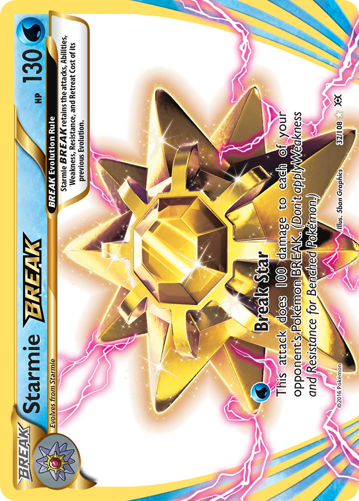 Starmie BREAK (32/108) [XY: Evolutions] - Destination Retro