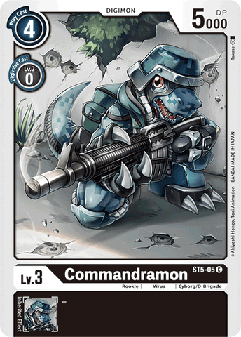 Commandramon [ST5-05] [Starter Deck: Machine Black] - Destination Retro