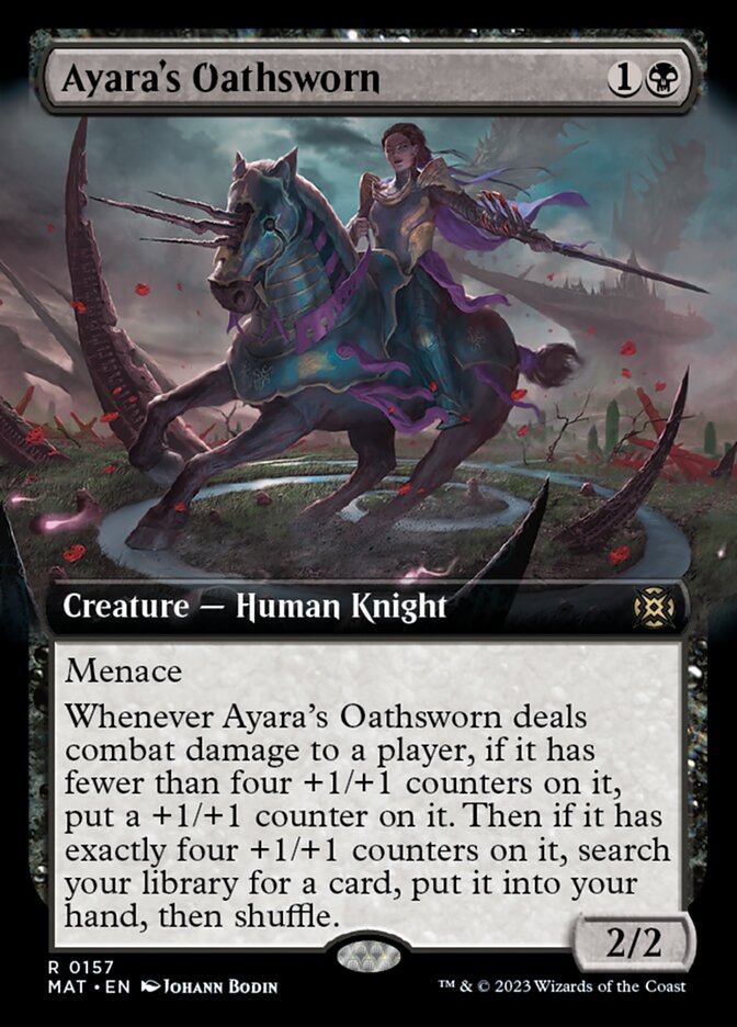 Ayara's Oathsworn (Extended Art) [March of the Machine: The Aftermath] - Destination Retro