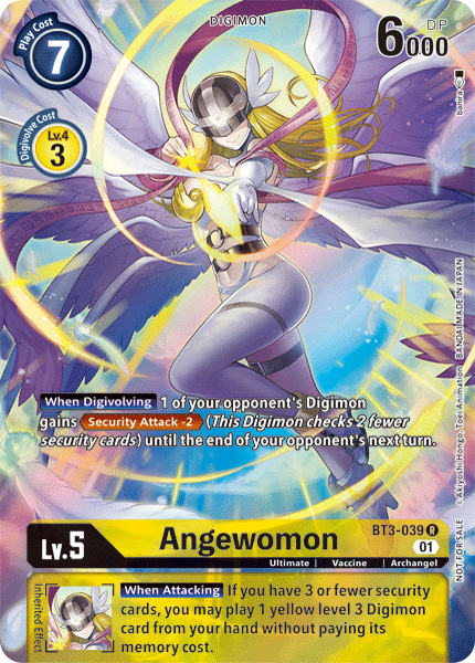 Angewomon [BT3-039] (Alternate Art) [Release Special Booster Ver.1.5] - Destination Retro