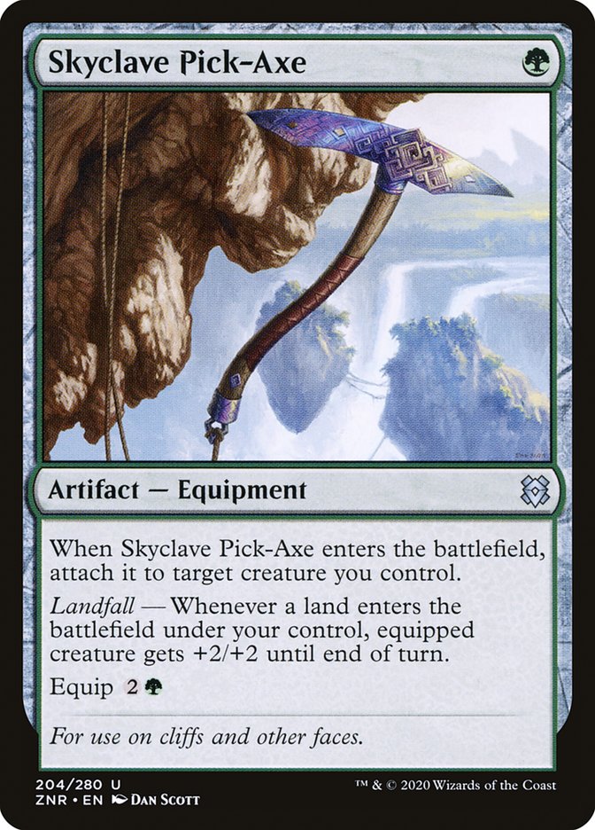 Skyclave Pick-Axe [Zendikar Rising] - Destination Retro