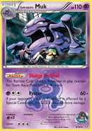 Team Aqua's Muk (8/34) [XY: Double Crisis] - Destination Retro