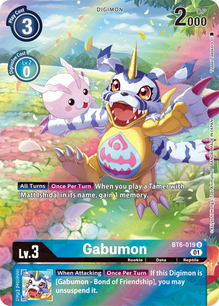 Gabumon [BT6-019] (Alternate Art) [Double Diamond] - Destination Retro