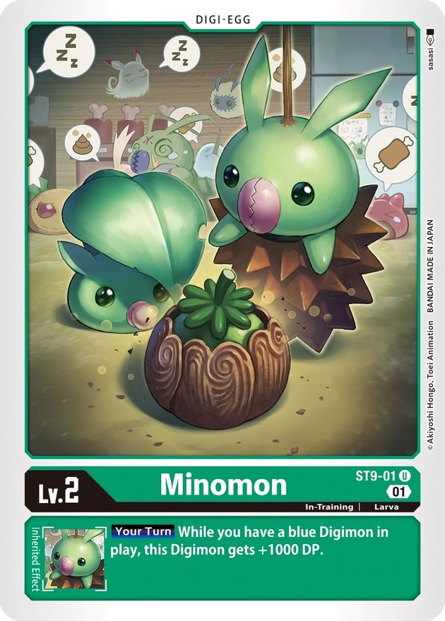 Minomon [ST9-01] [Starter Deck: Ultimate Ancient Dragon] - Destination Retro