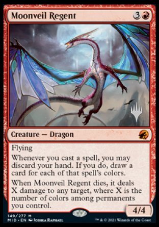 Moonveil Regent (Promo Pack) [Innistrad: Midnight Hunt Promos] - Destination Retro