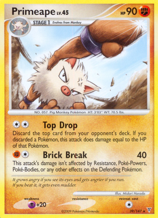 Primeape (39/147) [Supreme Victors] - Destination Retro