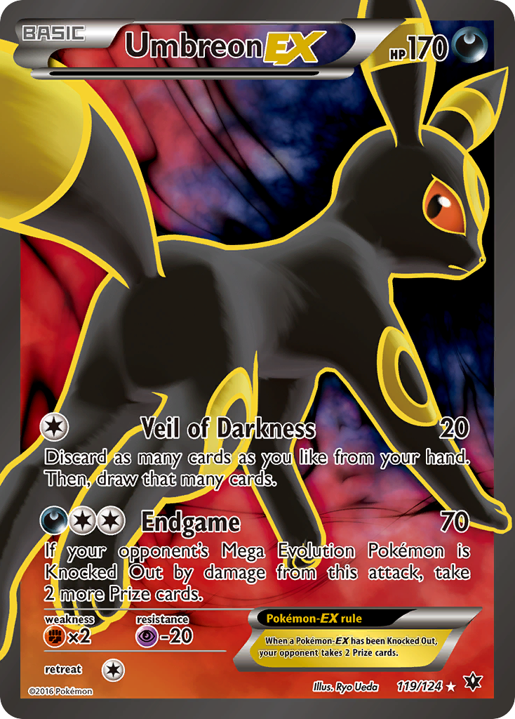 Umbreon EX (119/124) [XY: Fates Collide] - Destination Retro