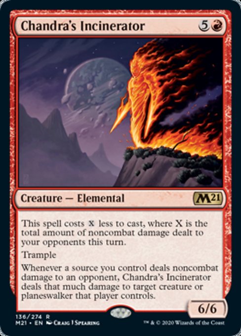 Chandra's Incinerator [Core Set 2021] - Destination Retro