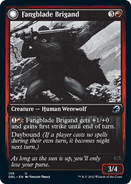 Fangblade Brigand // Fangblade Eviscerator [Innistrad: Double Feature] - Destination Retro