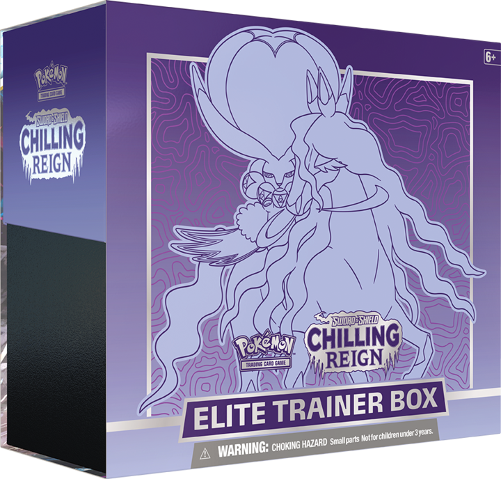 Pokémon TCG: Chilling Reign Elite Trainer Box - SHADOW RIDER CALYREX - Destination Retro
