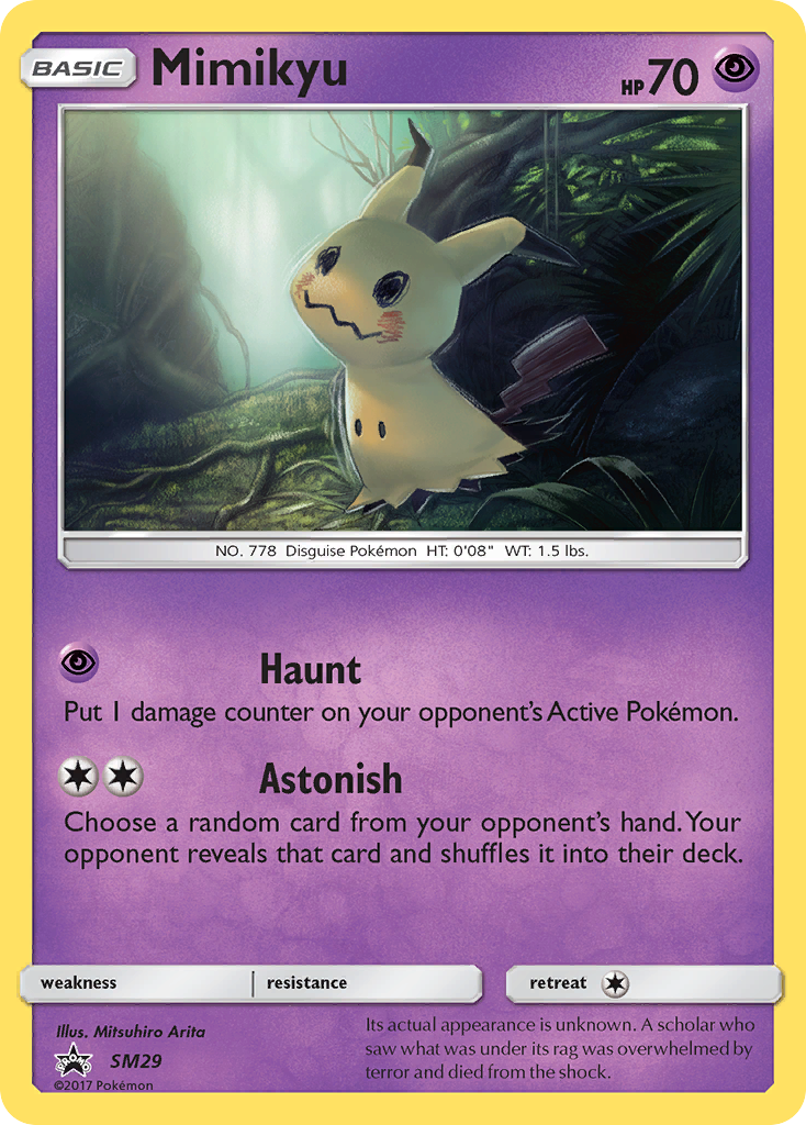 Mimikyu (SM29) [Sun & Moon: Black Star Promos] - Destination Retro