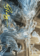 Splashy Spellcaster Art Card (Gold-Stamped Signature) [Wilds of Eldraine Art Series] - Destination Retro