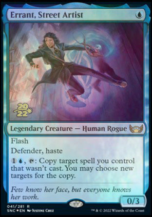 Errant, Street Artist [Streets of New Capenna Prerelease Promos] - Destination Retro