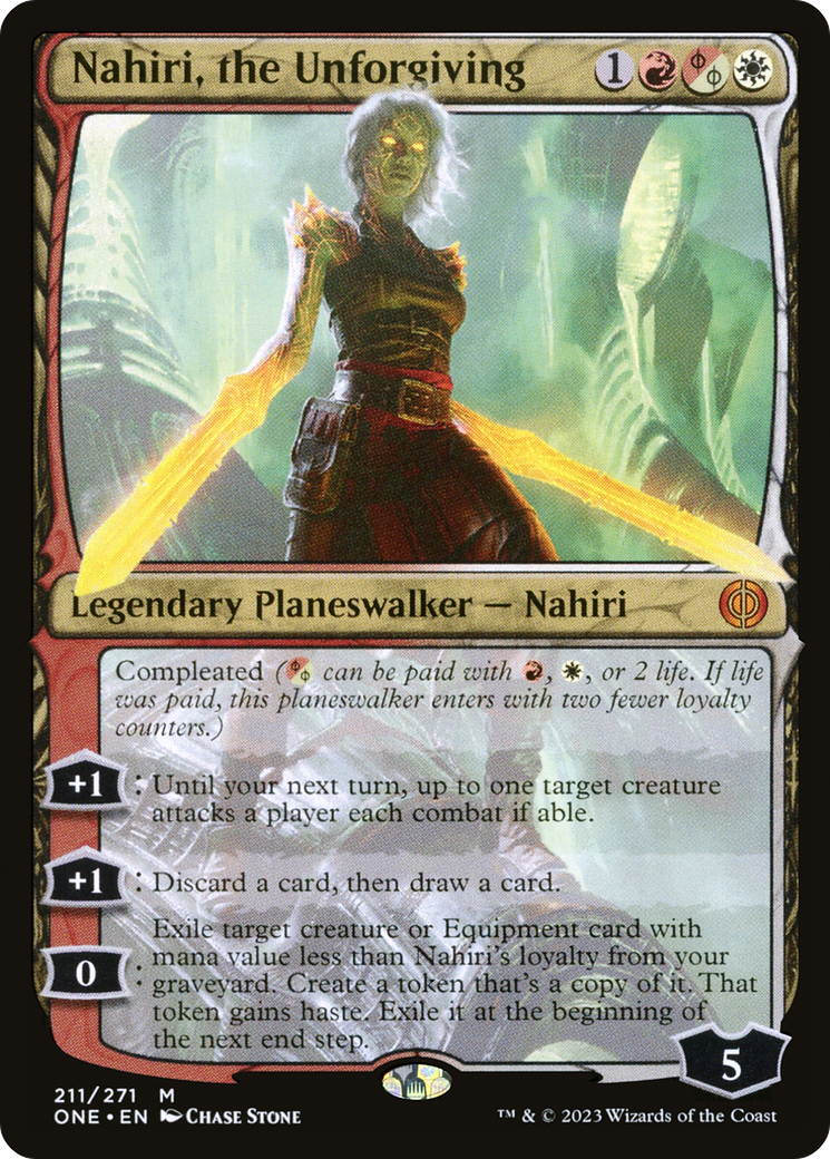 Nahiri, the Unforgiving [Phyrexia: All Will Be One] - Destination Retro