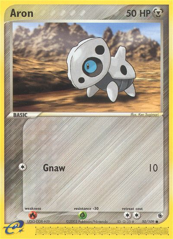 Aron (50/109) [EX: Ruby & Sapphire] - Destination Retro