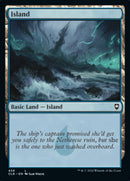 Island (458) [Commander Legends: Battle for Baldur's Gate] - Destination Retro