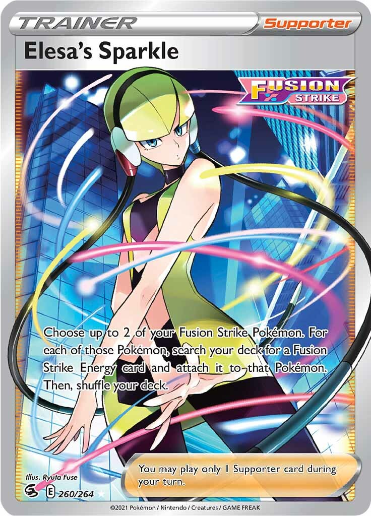 Elesa's Sparkle (260/264) [Sword & Shield: Fusion Strike] - Destination Retro
