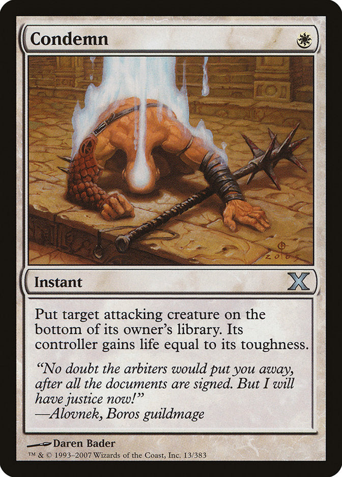 Condemn [Tenth Edition] - Destination Retro