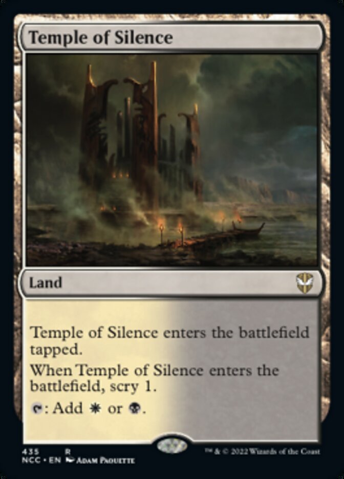 Temple of Silence [Streets of New Capenna Commander] - Destination Retro