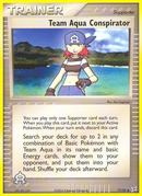 Team Aqua Conspirator (77/95) [EX: Team Magma vs Team Aqua] - Destination Retro