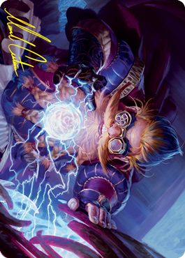 Storm-Kiln Artist Art Card (Gold-Stamped Signature) [Strixhaven: School of Mages Art Series] - Destination Retro