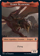 Karox Bladewing // Karox Bladewing Double-Sided Token [Starter Commander Decks] - Destination Retro
