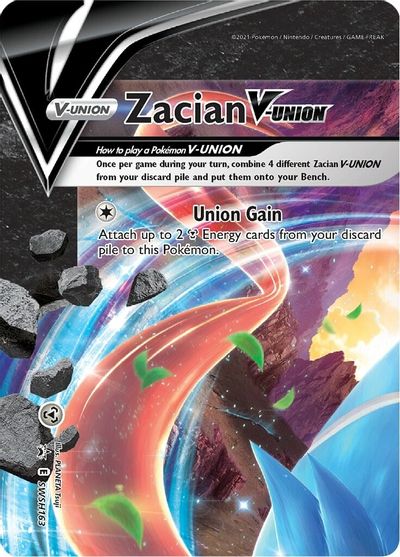 Zacian V-Union (SWSH163) [Sword & Shield: Black Star Promos] - Destination Retro