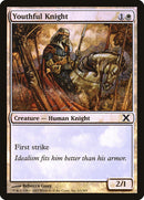 Youthful Knight (Premium Foil) [Tenth Edition] - Destination Retro