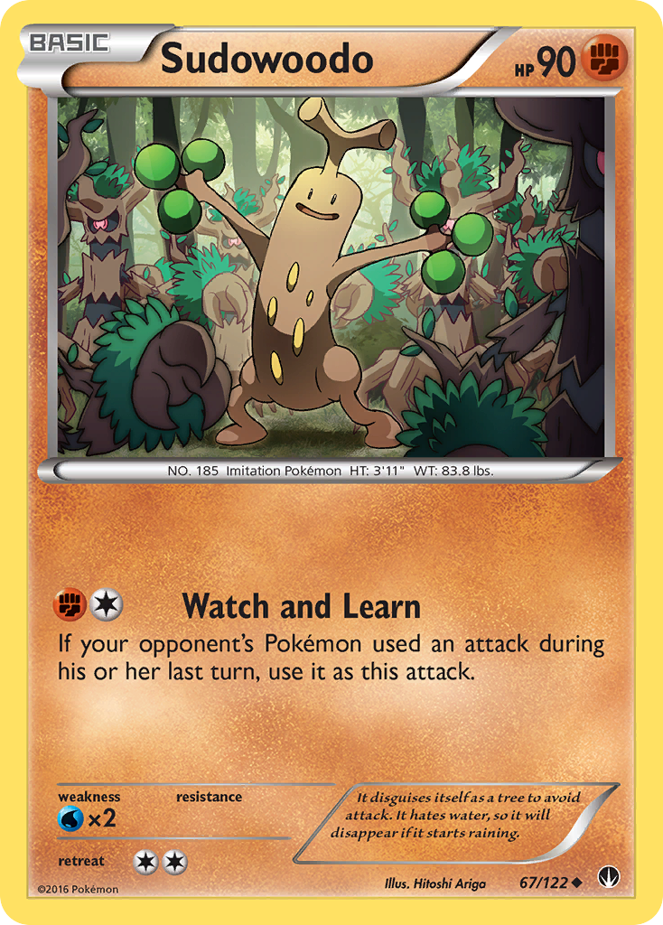 Sudowoodo (67/122) [XY: BREAKpoint] - Destination Retro