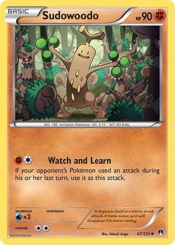 Sudowoodo (67/122) [XY: BREAKpoint] - Destination Retro