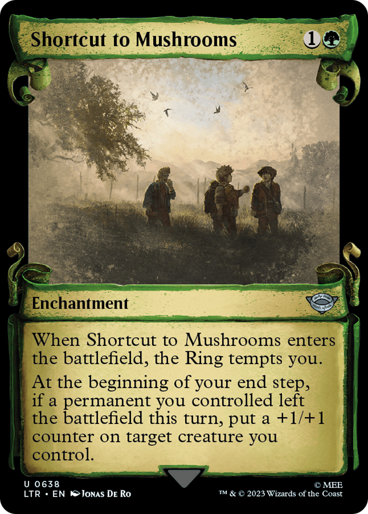 Shortcut to Mushrooms [The Lord of the Rings: Tales of Middle-Earth Showcase Scrolls] - Destination Retro