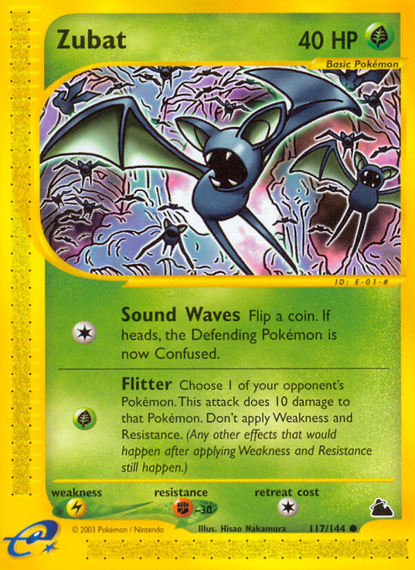 Zubat (117/144) [Skyridge] - Destination Retro