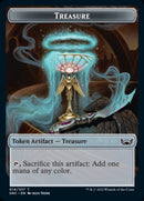 Treasure (014) // Angel Double-sided Token [Streets of New Capenna Tokens] - Destination Retro